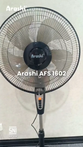 Arashi AFS1602 Kipas Angin Berdiri Standing Fan 16 inch - FREE ONGKIR Jabodetabek