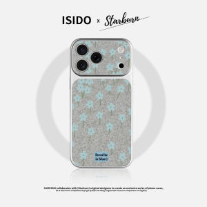 ISIDO | Vỏ Ốp Đựng Thẻ Da Từ Tính Mờ Hình Cartoon