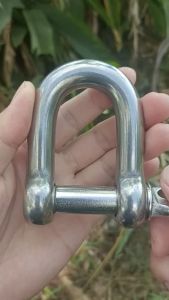 Ma ní U Inox 304 - Số 16 (Ø 16mm) Kích cỡ (6x10 cm) Rộng trong (3x5 cm) Chống rỉ sáng bóng (400g)