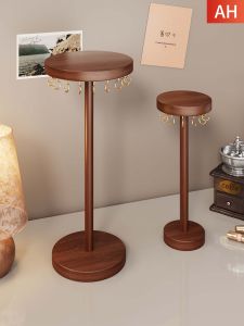 evesigar | Necklace Display Storage Rack Wooden