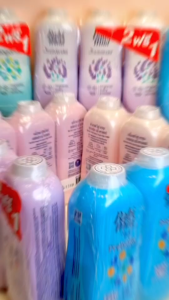 ขนาด **350** มล แพ็ค 3 ขวด (3PCS)Babi Mild เบบี้มายด์ เบบี้ พาวเดอร์ ผลิตภัณฑ์แป้งฝุ่นโรยตัว สำหรับเด็กเล็ก