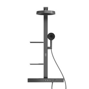 DXD | High-Pressure Shower Kit No Top Spray Simplified Installation Piano Key Switch Storage Function