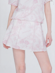 CASTELBAJAC GOLF | Vibrant Summer Lightweight Breathable Pleated Skirt