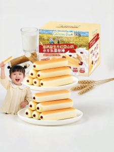 Grandpas Farm | Red Bean and Chinese Yam Water Buffalo Milk Bread Sticks Breakfast Snacks
