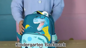 School bag Cartoon Dinosaur Backpack Kindergarten Childrens Boy 3-5-6 Years Old Boy Small Class Primary School Student Backpack dinosaur bag backpack for kids baby backpack