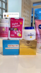 COMBO KEM DƯỠNG TRẮNG BẠCH NGỌC LIÊN ( 850G-11KG ) (5 Món+LyVys) | (BNL+VSL+LYVYS+VITAMIN+KC3+ALPHA)