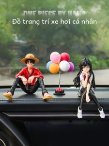Car Decoration Yukino Luffy Anime Garage Kits Car Interior Accessories Perfume Seating Decoration Center Console Decoration Supplies