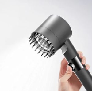 หัวฝักบัวแบบเรนชาวเวอร์ แรงดันน้ำสูง พร้อมขายึด รูปทรงดอกบัว เพื่อประสบการณ์การอาบน้ำที่ดียิ่งขึ้น