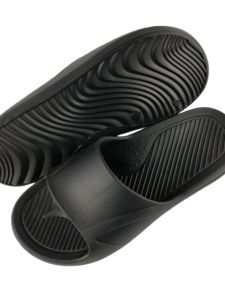 Extra Large Size Mens Sandals 48 to 55 Slippers Summer Ultra Light Anti-Slip Beach Slippers Black New Model Flat Heel EVA