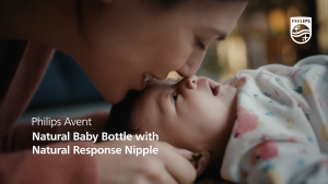 PHILIPS AVENT Natural Response Baby Bottle with Airfree vent 125ml 2PK- SCY670/02