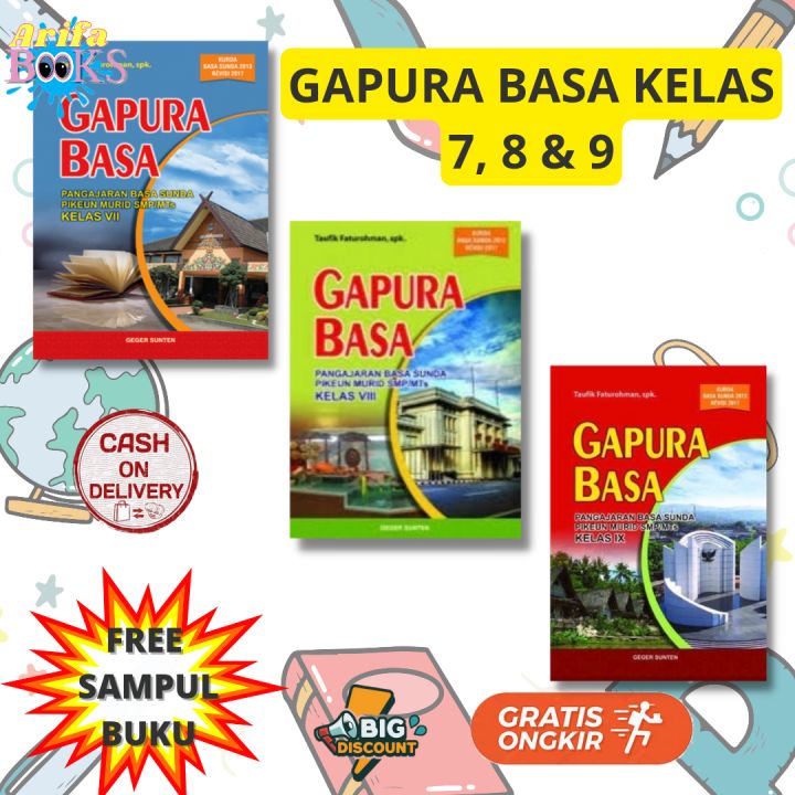 BUKU GAPURA BASA SUNDA SMP/MTS KELAS 7, 8 Dan 9 Kurikulum 2013 Revisi ...