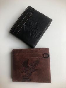 หนังคุณภาพกันน้ำ กระเป๋าสตางค์ กระเป๋าตัง กระเป๋าเงิน ทรงสั้น ใช้แล้วรวย (LB.084#)