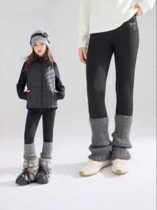 MUCMUKN | Trendy Two-way Wear Fleece Leggings Socks Combo