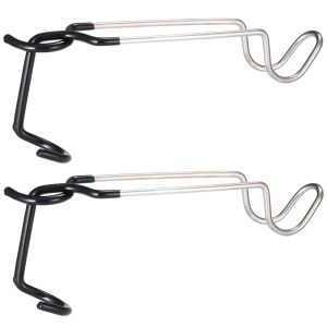 1/2 Chiếc Đèn Lồng Inox Đứng Móc Dành Cho Lều Cắm Trại Cực Đèn Lồng Giá Đỡ Móc Treo Kẹp Đa Năng Nướng Đèn Móc