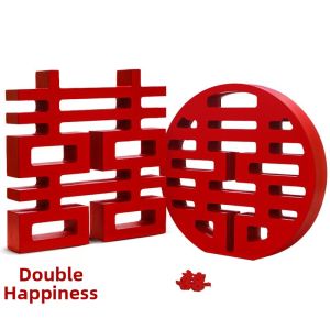 Wedding Engagement 3D Auspicious Character Decorations