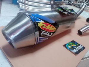 Knalpot fmf f4 full system crf klx dtracker wr tiger trail scorpio trail viar cross 150