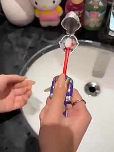 Cartoon Ultraman Stretchable Toothbrush - Soft Fur Toy for Kids