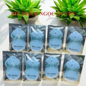 Cặp Dán Xung Điện Aukewel Màu Xám/Miếng Dán Xung Điện Máy Châm Cứu