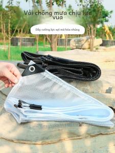 Waterproof Rainproof Sunshade Canvas Yangzhou Oil Cloth Balcony Umbrella Fabric PVC Material Home Daily Use Waterproof Cloth