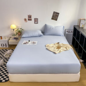 Dansunreve Wash Cotton Fit Sheet Mềm mại đầy màu sắc Ga trải giường màu rắn với góc đàn hồi