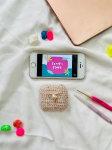 Airpods Case/Bag - Túi/vỏ tai nghe AirPods Pro & AirPods 3 bằng len 100% Handmade thủ công (Ảnh thật - Hàng sẵn)