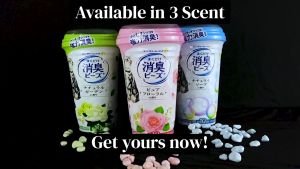 DeoBeads Deodorising Beads 450ML Fragrance Scented Floral Unicharm Pet Japan