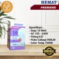 LAMPU BOHLAM 10 WATT HEMAT PREMIRE / BOHLAM LAMPU LED PUTIH HEMAT 10 W. 