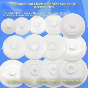 TEKANAI | Replacement Ceramic Pot Lid for Slow Cookers and Stew Pots Suitable for Home Use