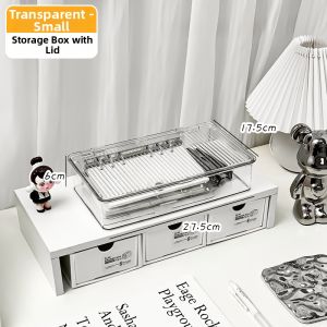 Clear Dust-Proof Acrylic Organizer Box