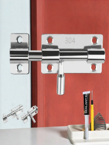 FULAIAN | Anti-theft Door Latch Stainless Steel No-drilling