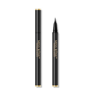 Miss Rose Black Eyeliner Quick-Drying Not Smudge Waterproof Sweat-Proof Very Fine Novice Beginner Niche Style Cheap