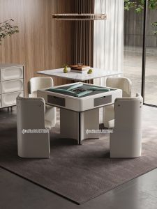Ruiteng | Multifunctional Automatic Dining and Mahjong Table Real Wood