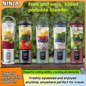 Ninja BC151 Upgraded version Fruit and vegetable blender (530ml) Rechargeable USB-C Cord Blast Portable Blender Compact On-the-go / SharkNinja