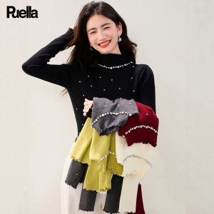 puella | Pink Sweetheart Patterned Heavy Beaded Sweater