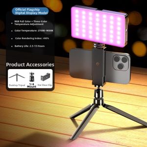 Portable LED Camera Light Photography Videography