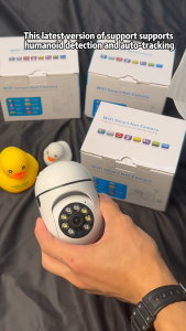 Vision YooSee กล้องวงจรปิด 360° Night wifi และให้ภาพสีกล้องวงจรปิดไร้สายเพื่อให้คุณมองเห็นได้ไม่ว่าจะอยู่ไกลแค่ไหน กล้องวงจรปิดเชื่อมต่อกับโทรศัพท์มือถือกล้องรักษาความปลอดภัย IP กลางแจ้งเสียงสองทางอินฟราเรด Night Vision การตรวจจับการเคลื่อนไหว Full HD 5MP