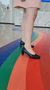 รองเท้า Bata บาจา สำหรับผู้หญิง ส้นสูง 2 นิ้ว พื้นนุ่ม ใส่สบาย สีดำ รหัส 7516661