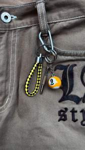 Carabiner Kaychain Carbiner Gantungan Kunci Y2K Carbiner kalcer Gantungan kunci skena Gantungan kunci motor