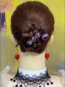 Kẹp Tóc Xoắn Nữ Tính Sang Trọng Hke510 Phụ Kiện Tóc Cao Cấp Cho Phụ Nữ Phụ Kiện Tóc Sau Đầu Đơn Giản