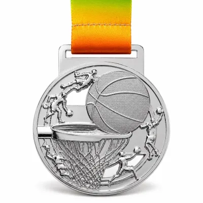 EM6525-024 Imported basketball Medal 6.5cm