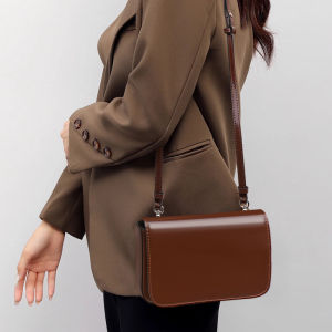 Aidrani 2025 New Womens Small Square Bag High Grade Cowhide Single Shoulder Crossbody Phone Bag