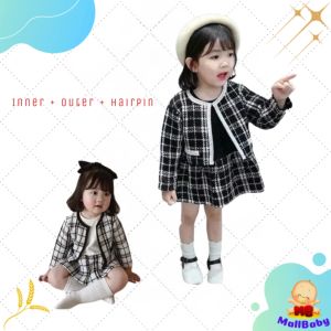 Blazer Anak Bayi Perempuan Elegan Nyaman Modis Eksklusif 3-12 Bulan Pesta Bepergian Emily
