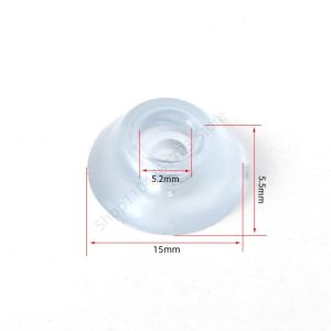 25/50/100Pcs Rubber Non-slip Chair Leg Caps Wear-resistant Silent Hardware Furniture Feet Pads Wood Floor Protector Pads