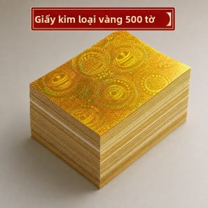 JIALUO | Giấy Dán Kim Foil Vàng & Bạc