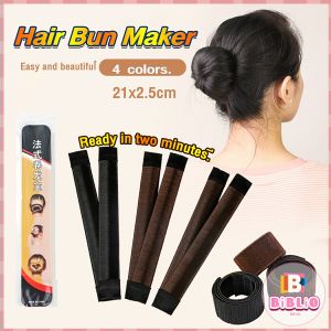BIBLIO Magic Hair Bun Maker Hair Styling Clip Magic Bun Maker Donut Style Tool Twist Hair Tool