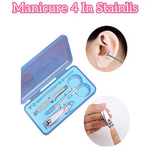 Manicure Stainless 1 Set 4 In Dapat 1 Box