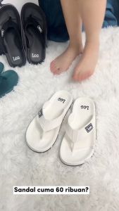 Sandal Jepit Kualitas Tinggi Bahan Karet Lentur Kuat Antislip Premium Kekinian Viral Terbaru Pria