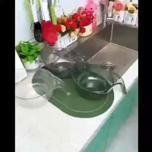 Rổ nhựa trong có tay cầm Tiện Dụng