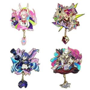 Honkai:Star Rail Sparkle Badges Cosplay Anime Game Hero Cyrene Brooches Cartoon Badges For Backpack Gifts Cute Pins