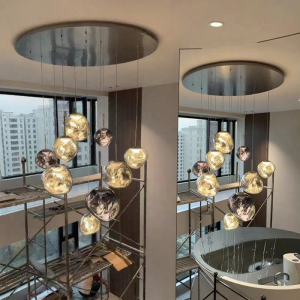 Designer Lava Suspension Light for Loft